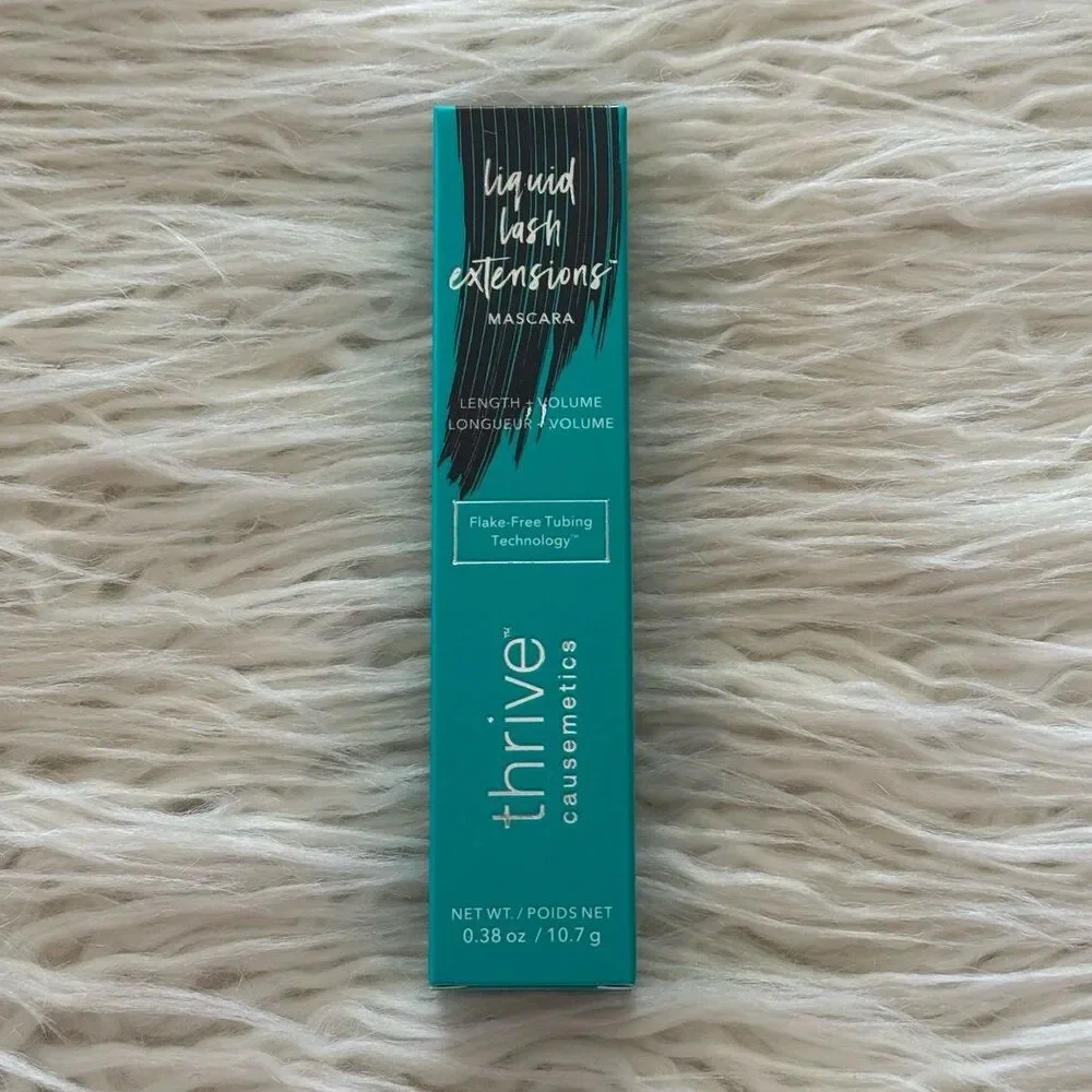 Thrive Causemetics Liquid Lash Extensions Tubing Mascara Brynn Rich Black